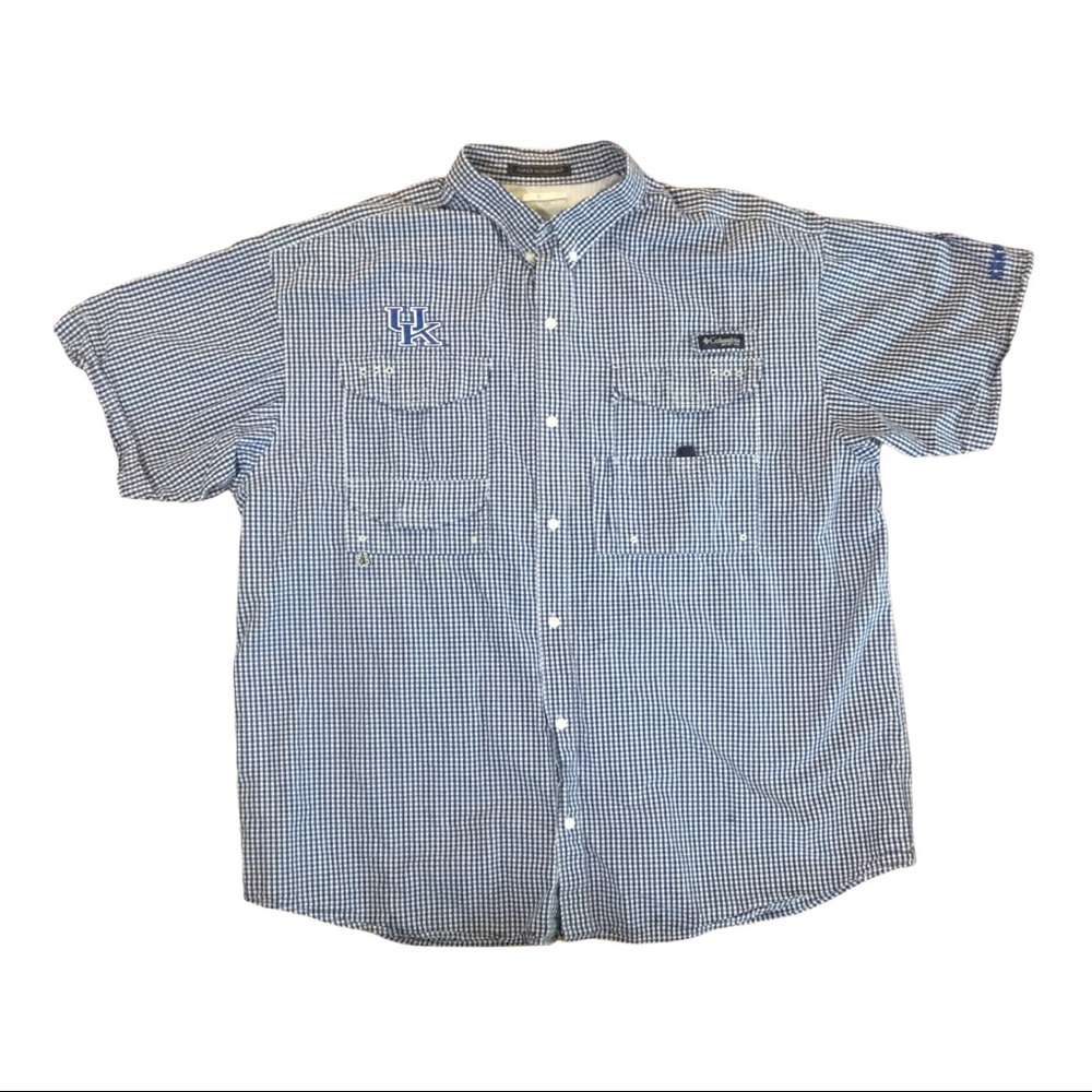 Columbia PFG UK Wildcats Shirt 2XL Fishing